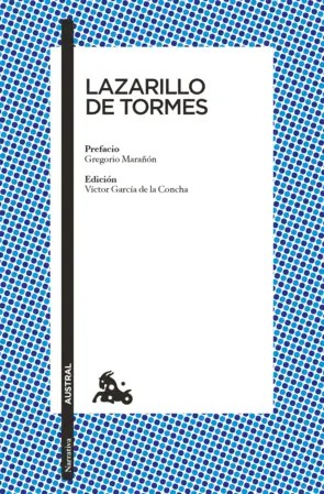 Portada Lazarillo de Tormes
