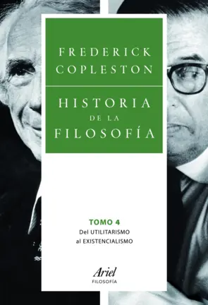 Portada Historia de la filosofía IV