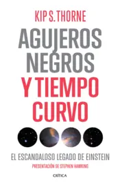 Portada Agujeros negros y tiempo curvo