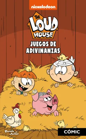 Portada The Loud House. Juegos de adivinanzas