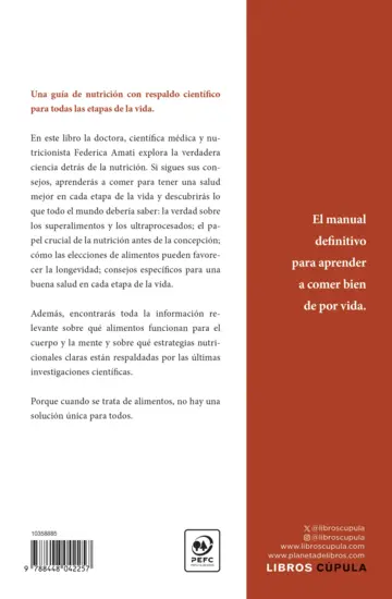 Contraportada Guía completa de nutrición