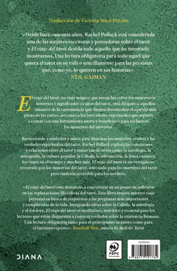 Contraportada El viaje del tarot