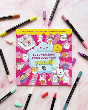 Imagen extra El superlibro para colorear kawaii 0