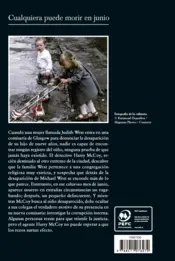 Miniatura contraportada Cualquiera puede morir en junio (Serie Harry McCoy 6)