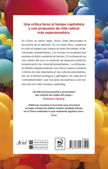 Contraportada ¡Reconquista tu tiempo!