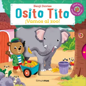 Portada Osito Tito. ¡Vamos al zoo!