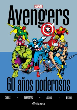 Portada Avengers. 60 años poderosos