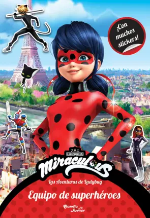 Portada Ladybug. Equipo de superhéroes
