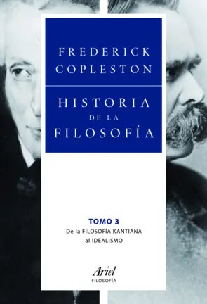 Portada Historia de la filosofía III