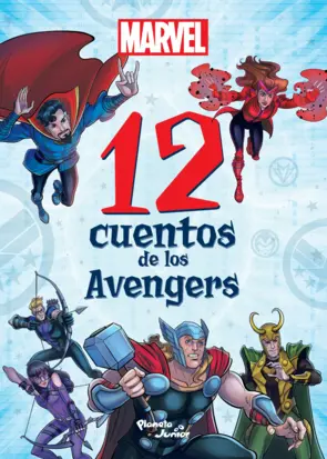 Portada Marvel. 12 cuentos de los Avengers