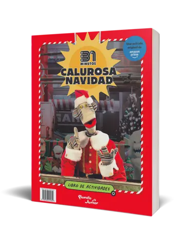 Portada Calurosa Navidad. Libro de actividades