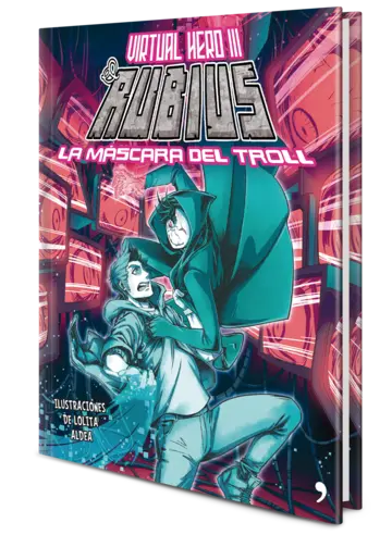 Portada Virtual Hero 3. La máscara del troll
