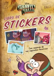 Portada Gravity Falls. Libro de stickers