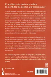 Miniatura contraportada Nadie nace en un cuerpo equivocado