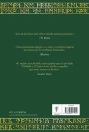 Miniatura contraportada El hobbit. Edición ilustrada por el autor