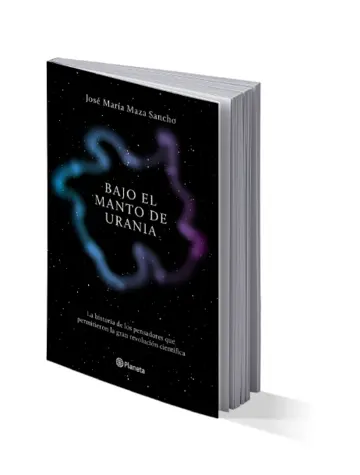 Portada Bajo el manto de Urania