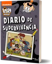 Miniatura portada 3d The Loud House. Diario de supervivencia