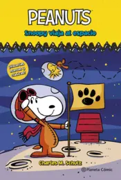 Portada Peanuts. Snoopy viaja al espacio