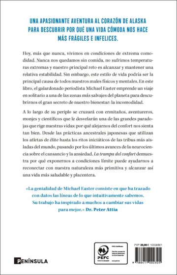 Contraportada La trampa del confort