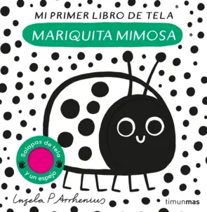 Portada Mariquita mimosa. Mi primer libro de tela