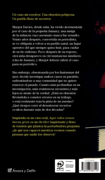 Contraportada Aquí todos somos buena gente (Edición mexicana)