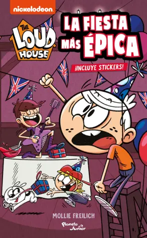 Portada The Loud House. La fiesta más épica