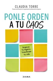 Portada Ponle orden a tu caos