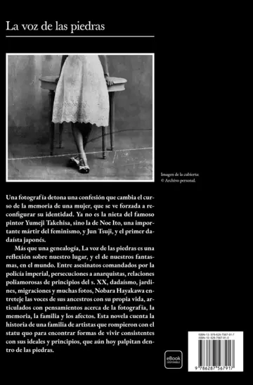 Contraportada La voz de las piedras