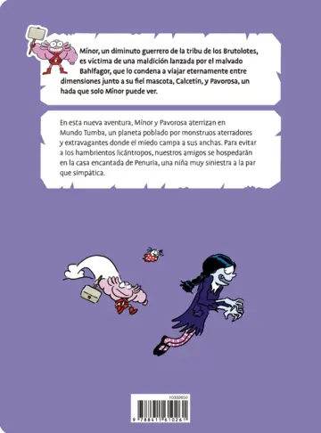 Contraportada Mínor el Brutolote nº 03. Mundo Tumba