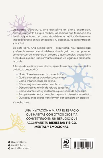 Contraportada Espacios que cuidan tu cerebro