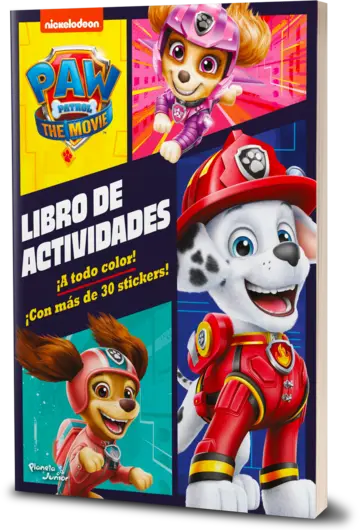 Portada PAW Patrol. La película. Libro de Actividades