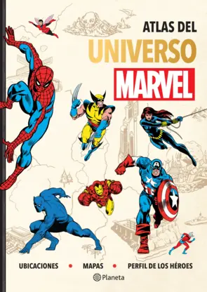Portada Atlas del universo Marvel