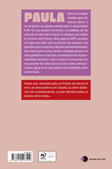 Contraportada Para siempre es mucho tiempo