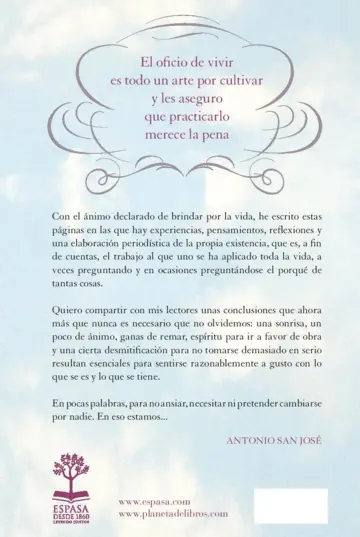 Contraportada Hoy no me cambio por nadie