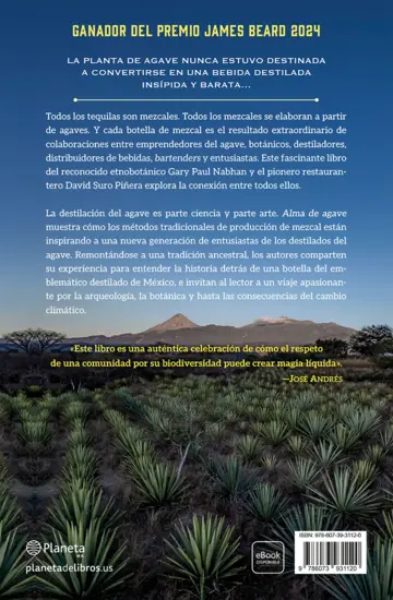 Contraportada Alma de agave (Spanish Edition)