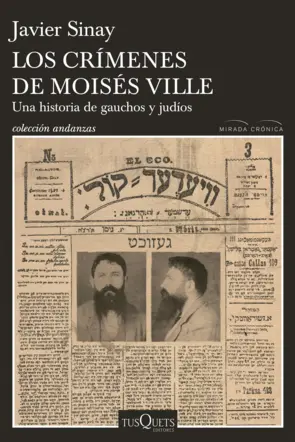 Portada Los crimenes de Moisés Ville. Nueva edición