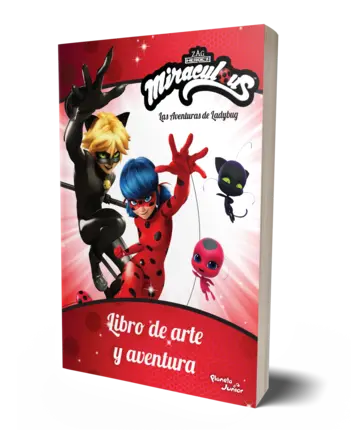 Portada Ladybug. Libro de arte y aventura