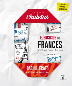Portada Ejercicios de francés para bachillerato