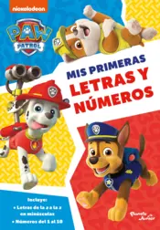Portada PAW Patrol. Mis primeras letras y números