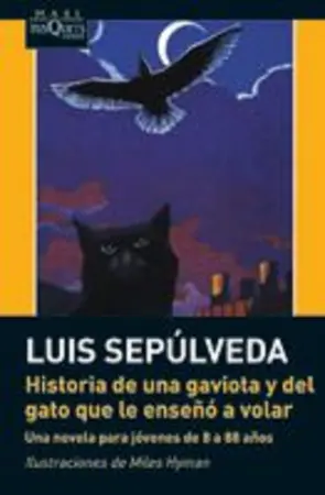 Portada Historia de una gaviota y del gato que le enseñó a volar