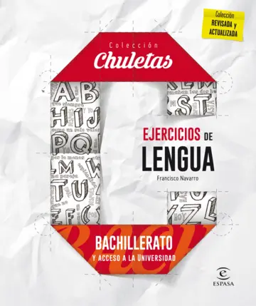 Contraportada Ejercicios de lengua para bachillerato