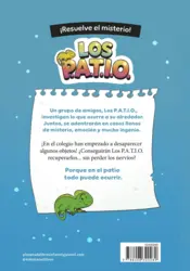Miniatura contraportada Los PATIO 1. El misterio de la carta dorada
