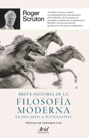 Portada Breve historia de la filosofía moderna