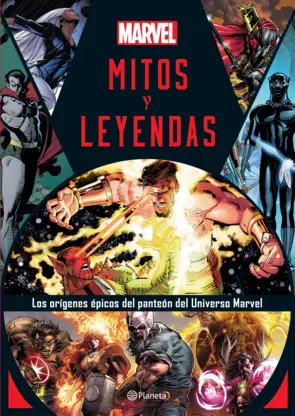 Portada Marvel. Mitos y leyendas