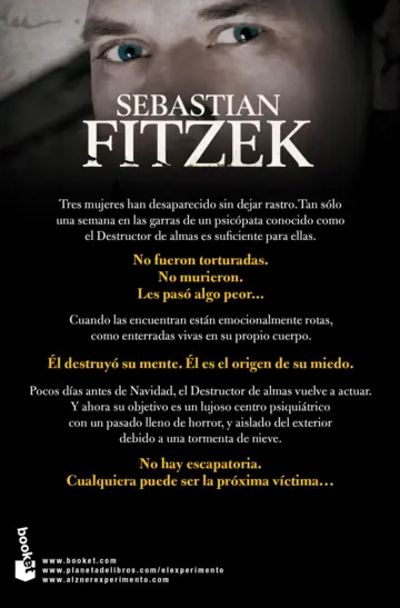 Contraportada El experimento