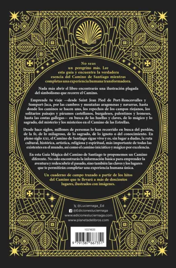 Contraportada Guía mágica del Camino de Santiago
