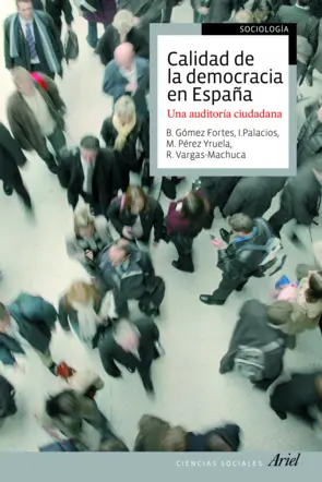 Portada Calidad de la democracia en España