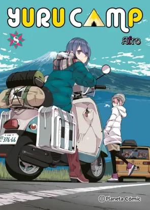 Portada Yuru Camp nº 08