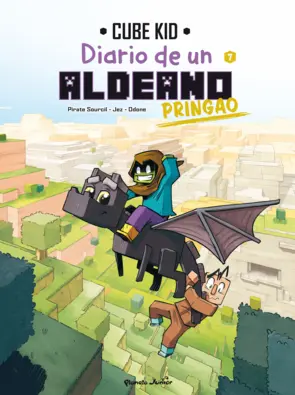 Portada Minecraft. Diario de un aldeano pringao. Cómic 7