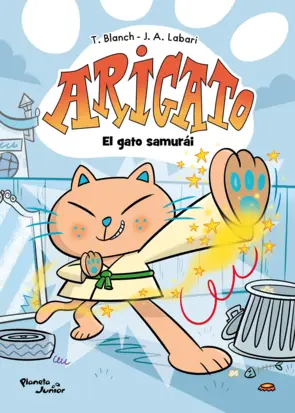 Portada Arigato 1. El gato samurái (Edición mexicana)